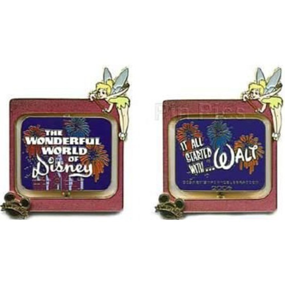 Disney Pin Tinker Bell Film and Television It All Started With Walt LE WDW 47214